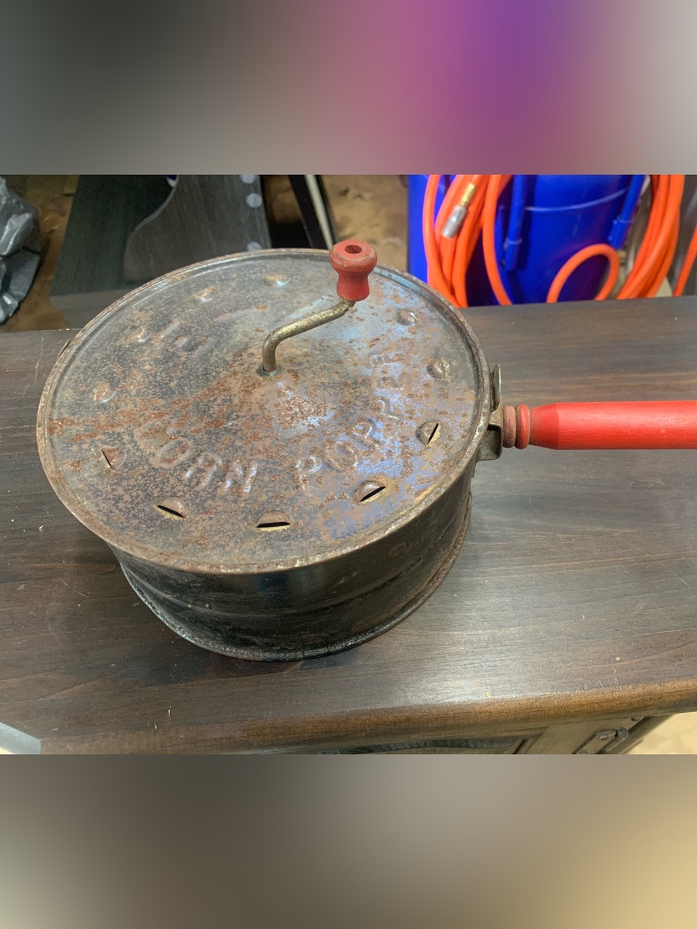 Vintage E-Z Corn Popper
